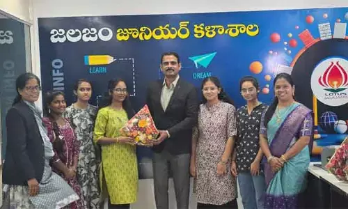 ఇంటర్ ఫలితాలలో జలజం విద్యార్థుల విజయ దుందుభి
