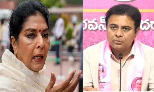 పాదయాత్ర కాదు పరిగెత్తే యాత్ర చేసినా మాకు ఢోకా లేదు.. కేటీఆర్‍పై రేణుకాచౌదరి సెటైర్లు