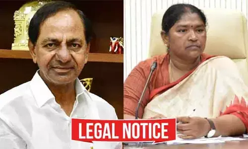 Legal Notice: స్టేట్ పాలిటిక్స్‌లో ఆసక్తికర పరిణామం.. కేసీఆర్‌కు మంత్రి సీతక్క లీగల్ నోటీసులు