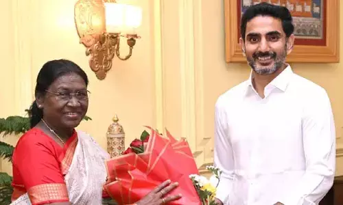 అమరావతిని అజరామరం చేసిన రాష్ట్రప‌తిపై మంత్రి లోకేశ్ ప్రసంశలు