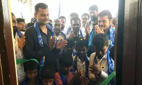 ఆ యువకుడి ఆలోచన పలువురికి ఆదర్శం