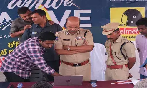 అగ్నిమాపక వారోత్సవాల  కరపత్రాల ఆవిష్కరణ