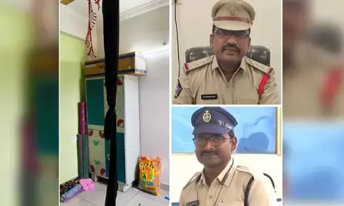 శభాష్ పోలీస్.. నిలిచిన మహిళా ప్రాణాలు.. ఇలాంటి హీరోయిజం సినిమాల్లోనే సాధ్యం