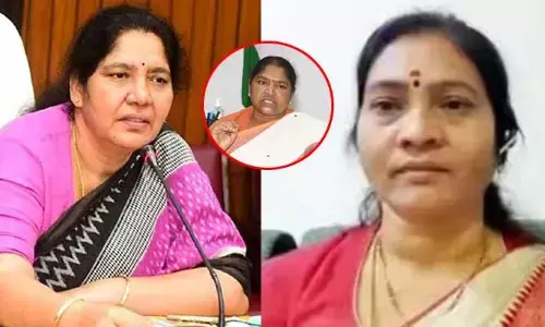 Indira Shoban: మూర్ఖులు చేసే ఆరోపణలకు మద్దతిచ్చి.. మంత్రి సీతక్కపై విమర్శలా?