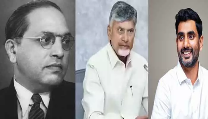 బీఆర్ అంబేద్కర్ జయంతి.. నివాళులు అర్పించిన సీఎం చంద్రబాబు, నారా లోకేష్ బీఆర్ అంబేద్కర్ జయంతి.. నివాళులు అర్పించిన సీఎం చంద్రబాబు, నారా లోకేష్