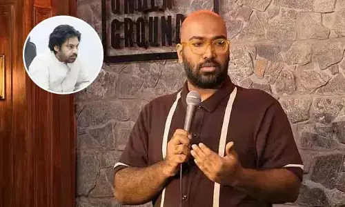 పవన్ కల్యాణ్‌పై అనుచిత వ్యాఖ్యలు: స్టాండప్ కమెడియన్ అనుదీప్ అరెస్ట్!