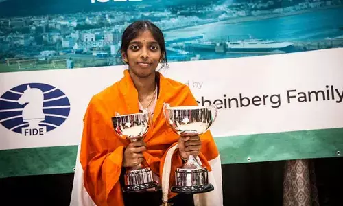 చెస్ లో చరిత్ర సృష్టించిన వైశాలి