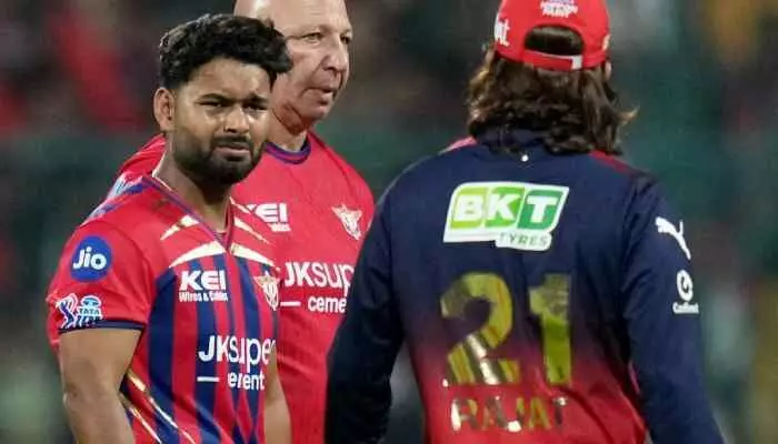 రిషబ్ పంత్ కు గాయం..RCB టార్గెట్ ఎంతంటే ? రిషబ్ పంత్ కు గాయం..RCB టార్గెట్ ఎంతంటే ?