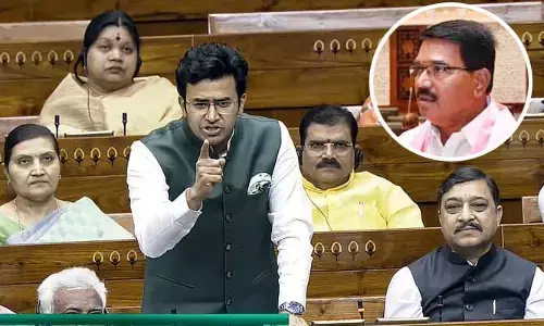 తెలంగాణ ఏర్పాటును పాక్ విభజనతో పోల్చడమా?.. తేజస్వీ సూర్య వ్యాఖ్యలపై నిరంజన్‌రెడ్డి ఫైర్