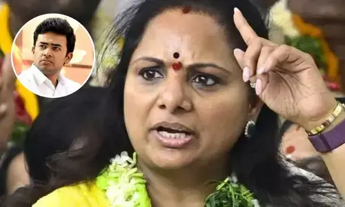 నీకు ఎంత ధైర్యం..?.. తేజస్వి సూర్యపై కవిత నిప్పులు