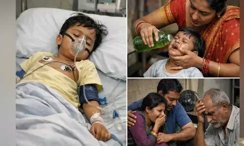 పెద్ద మనవడిపై తాత ప్రేమను ఓర్వలేక బాలుడికి యాసిడ్ తాగించిన పిన్ని