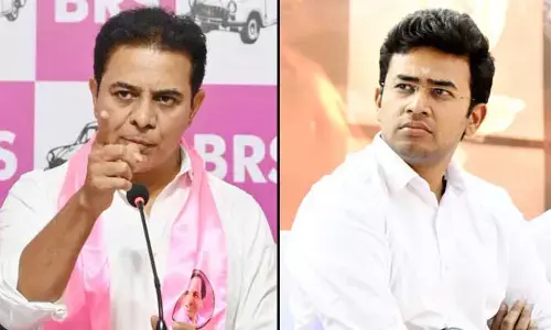 తెలంగాణపై వ్యతిరేకత బీజేపీకి నరనరాన నిండి ఉంది: తేజస్వి సూర్యపై కేటీఆర్ ఫైర్