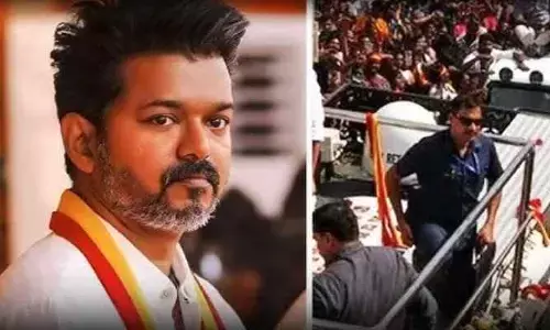 TVK అధినేత విజయ్ కి త‌ప్పిన ప్రమాదం