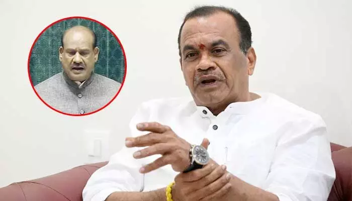 లోక్సభ స్పీకర్ ఎదుట మంత్రి కోమటిరెడ్డి కీలక డిమాండ్ లోక్సభ స్పీకర్ ఎదుట మంత్రి కోమటిరెడ్డి కీలక డిమాండ్