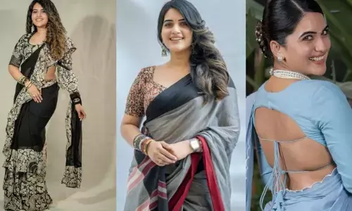 Sravanthi Chokarapu : చీర కట్టులో మతి పోగొడుతున్న స్రవంతి.. ఎన్నిసార్లైనా అదే మ్యాజిక్