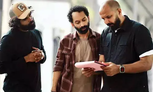 ఎండైనా నో ‘ట్రబుల్’.. ఫహాద్ ఫాజిల్ డెడికేషన్.. ఫన్నీ వీడియో షేర్ చేసిన టీమ్