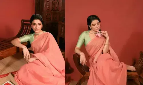 Samantha: క్లాస్ అండ్ ఎలిగెంట్ లుక్‌తో సమంత సందడి