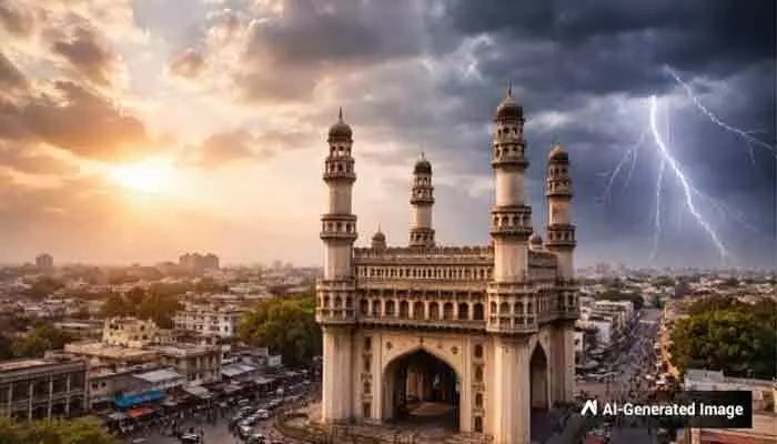 తెలంగాణలో ఈ రోజు మధ్యాహ్నం వరకు ఎండలు.. సాయంత్రం వేళ పిడుగుల వాన! తెలంగాణలో ఈ రోజు మధ్యాహ్నం వరకు ఎండలు.. సాయంత్రం వేళ పిడుగుల వాన!