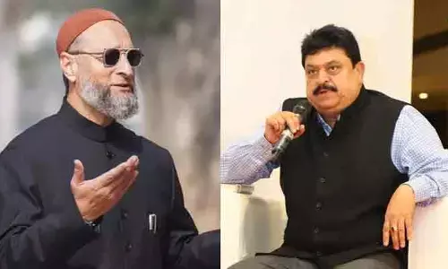 ముస్లిం నాయకత్వం పై ఒవైసీ వ్యాఖ్యలకు బీజేపీ కౌంటర్