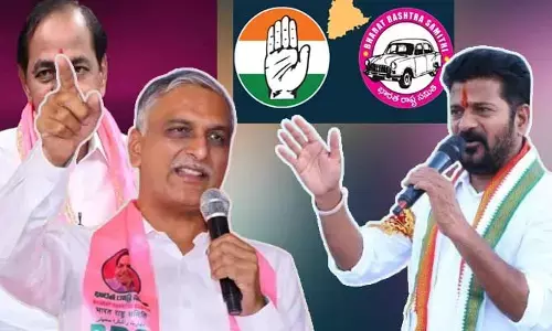 బీఆర్ఎస్‍లో వర్గపోరు!.. హరీశ్ రావు ఎపిసోడ్‍పై కాంగ్రెస్ ఎటాక్