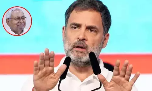 అందుకోసమే నితీశ్ కుమార్ సీఎం పోస్టు వదులుకున్నారు.. రాహుల్ గాంధీ సంచలన వ్యాఖ్యలు