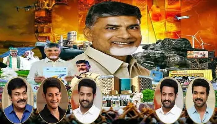 సీఎం చంద్రబాబుకు పుట్టినరోజు శుభాకాంక్షలు తెలిపిన టాలీవుడ్ హీరోలు సీఎం చంద్రబాబుకు పుట్టినరోజు శుభాకాంక్షలు తెలిపిన టాలీవుడ్ హీరోలు