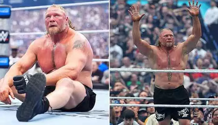 WWE రెసిల్ మేనియాలో సంచలనం.. బ్రాక్ లెస్నర్ రిటైర్మెంట్ WWE రెసిల్ మేనియాలో సంచలనం.. బ్రాక్ లెస్నర్ రిటైర్మెంట్