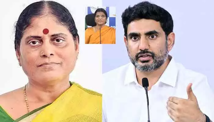 విజయమ్మకు లోకేష్ బర్త్ డే విషెస్.. దరిద్రమంటూ లక్ష్మిపార్వతి ఫైర్ విజయమ్మకు లోకేష్ బర్త్ డే విషెస్.. దరిద్రమంటూ లక్ష్మిపార్వతి ఫైర్