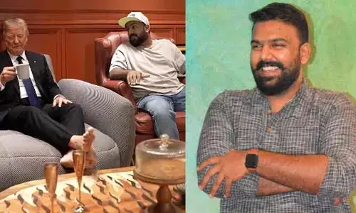 ప్రమోషన్స్ కోసం తరుణ్ భాస్కర్ కొత్త స్కెచ్.. ఏకంగా డొనాల్డ్ ట్రంప్‌కే షాకిచ్చాడుగా?