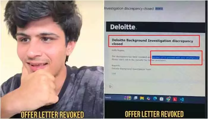 VIRAL: చేతికి వచ్చిన ఉద్యోగం హాంఫట్.. సోషల్ మీడియాలో టెక్కీ ఆవేదన వైరల్ VIRAL: చేతికి వచ్చిన ఉద్యోగం హాంఫట్.. సోషల్ మీడియాలో టెక్కీ ఆవేదన వైరల్