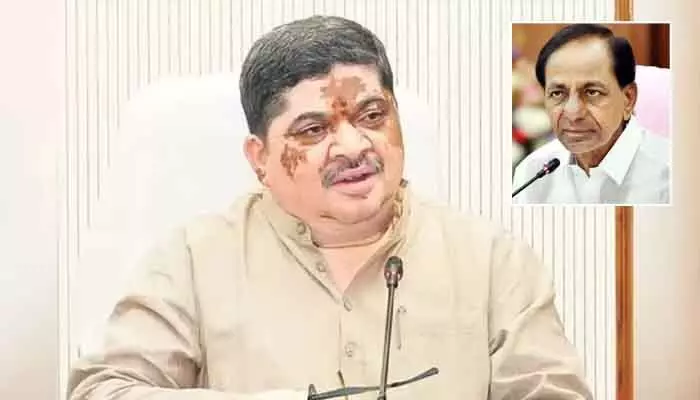 కేసీఆర్ పిల్లి శాపనార్థాలకు భయపడం: బీఆర్ఎస్కు మంత్రి పొన్నం కౌంటర్ కేసీఆర్ పిల్లి శాపనార్థాలకు భయపడం: బీఆర్ఎస్కు మంత్రి పొన్నం కౌంటర్