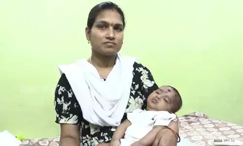 మా బాబుకీ పునర్జన్మ ప్రసాదించండి.. ప్రభుత్వానికి తల్లిదండ్రుల వేడుకోలు