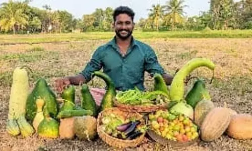 ఆహారాన్ని ఔషధంగా మార్చిన యువకుడు