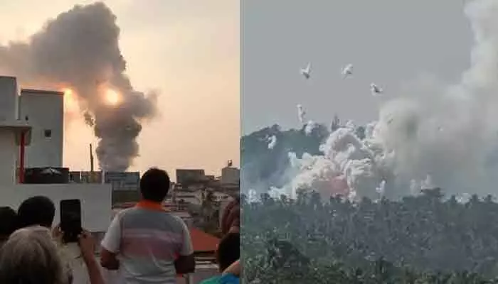 త్రిస్సూర్ బాణాసంచా దుర్ఘటన.. రాష్ట్ర స్థాయి విపత్తుగా ప్రకటించిన ప్రభుత్వం త్రిస్సూర్ బాణాసంచా దుర్ఘటన.. రాష్ట్ర స్థాయి విపత్తుగా ప్రకటించిన ప్రభుత్వం