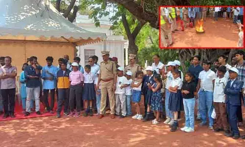 అగ్ని ప్రమాదాల పట్ల భద్రతపై రాష్ట్రపతి నిలయంలో అవగాహన కార్యక్రమం
