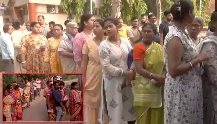 తమిళనాడు, బెంగాల్లలో పోలింగ్ ప్రారంభం.. పోటెత్తిన ఓటర్లు! తమిళనాడు, బెంగాల్లలో పోలింగ్ ప్రారంభం.. పోటెత్తిన ఓటర్లు!