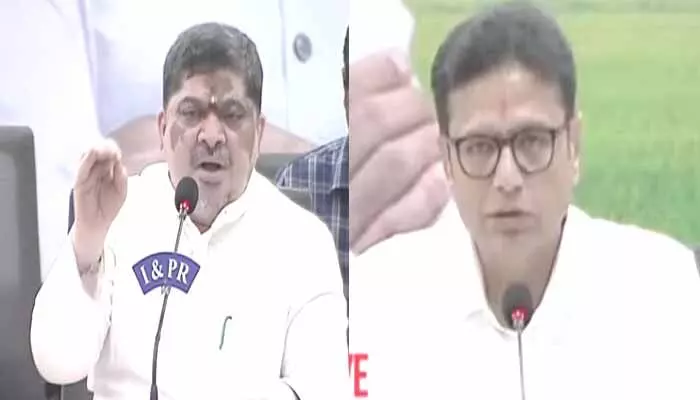 దయచేసి ప్రాణాలు తీసుకోకండి.. కార్మికుల సంక్షేమమే మాకు ముఖ్యం : మంత్రులు పొన్నం, శ్రీధర్ దయచేసి ప్రాణాలు తీసుకోకండి.. కార్మికుల సంక్షేమమే మాకు ముఖ్యం : మంత్రులు పొన్నం, శ్రీధర్