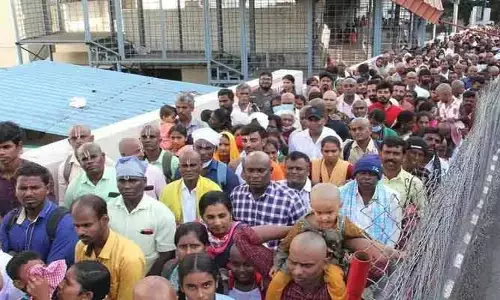 తిరుమలలో రికార్డు స్థాయి దర్శనాలు