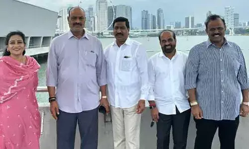 ‘మెరీనా బ్యారేజ్’ సందర్శన గొప్ప అనుభవం: మంత్రి అచ్చెన్నాయుడు