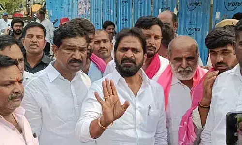 మాజీ మంత్రి శ్రీనివాస్ గౌడ్ అక్రమ అరెస్ట్ విడుదల