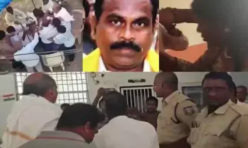 టీడీపీ, జనసేన మధ్య రొయ్యల గొడవ.. మహిళా చైర్ పర్సన్‌పై దాడి