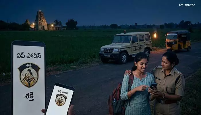 ‘శక్తి’గా మారిన సమయస్ఫూర్తి.. ఆటో డ్రైవర్ చెర నుంచి యువతిని రక్షించిన పోలీసులు ‘శక్తి’గా మారిన సమయస్ఫూర్తి.. ఆటో డ్రైవర్ చెర నుంచి యువతిని రక్షించిన పోలీసులు