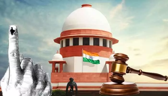 ఓటర్ల జాబితా నుంచి పేర్ల తొలగింపు: బెంగాల్ అధికారులకు సుప్రీంకోర్టులో చుక్కెదురు ఓటర్ల జాబితా నుంచి పేర్ల తొలగింపు: బెంగాల్ అధికారులకు సుప్రీంకోర్టులో చుక్కెదురు