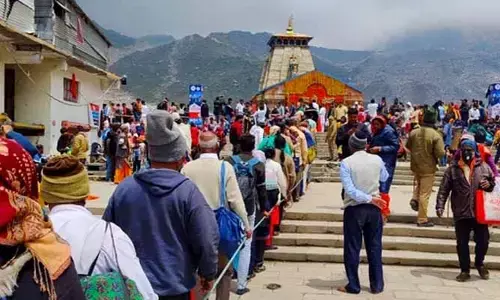 కేదార్‍నాథ్‍కు పోటెత్తిన భక్తులు.. మూడ్రోజుల్లో రికార్డుస్థాయిలో దర్శనాలు