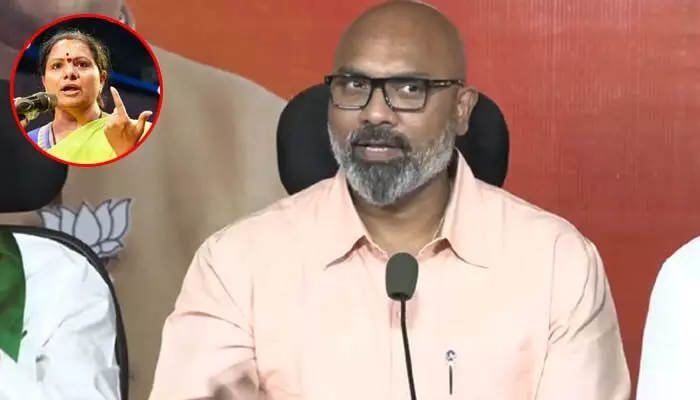 TRS హ్యాంగోవర్లోనే కవిత.. కొత్తపార్టీపై బీజేపీ ఎంపీ అర్వింద్ రియాక్షన్ TRS హ్యాంగోవర్లోనే కవిత.. కొత్తపార్టీపై బీజేపీ ఎంపీ అర్వింద్ రియాక్షన్