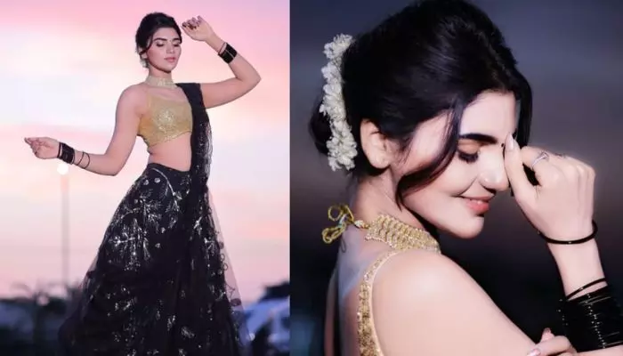 బ్లాక్ అండ్ గోల్డ్ కాంబినేషన్ డ్రెస్లో నడుము అందాలతో రెచ్చగొడుతున్న జబర్దస్త్ బ్యూటీ బ్లాక్ అండ్ గోల్డ్ కాంబినేషన్ డ్రెస్లో నడుము అందాలతో రెచ్చగొడుతున్న జబర్దస్త్ బ్యూటీ