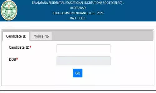TGRJC సెట్ హాల్ టికెట్లు విడుదల.. ఇలా డౌన్ లోడ్ చేసుకోండి