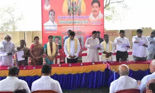 శ్రీ రామాపురం హనుమాన్ ఆలయ అభివృద్ధికి కృషి : ఎమ్మెల్యే మనోహర్ రెడ్డి