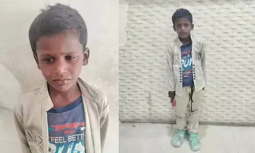 ఎవరి కన్నబిడ్డనో.. తప్పిపోయిన 5 ఏండ్ల బాలుడు