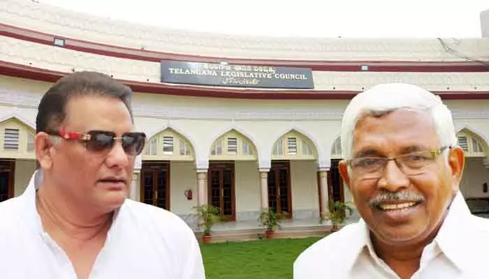 మండలిలోకి అజారుద్దీన్, కోదండరాం.. నేడు ఎమ్మెల్సీలుగా ప్రమాణ స్వీకారం మండలిలోకి అజారుద్దీన్, కోదండరాం.. నేడు ఎమ్మెల్సీలుగా ప్రమాణ స్వీకారం
